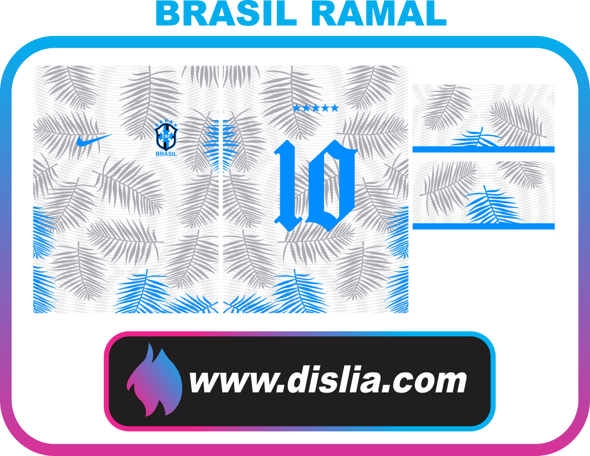 Diseño de fútbol para sublimar — BRASIL RAMAL