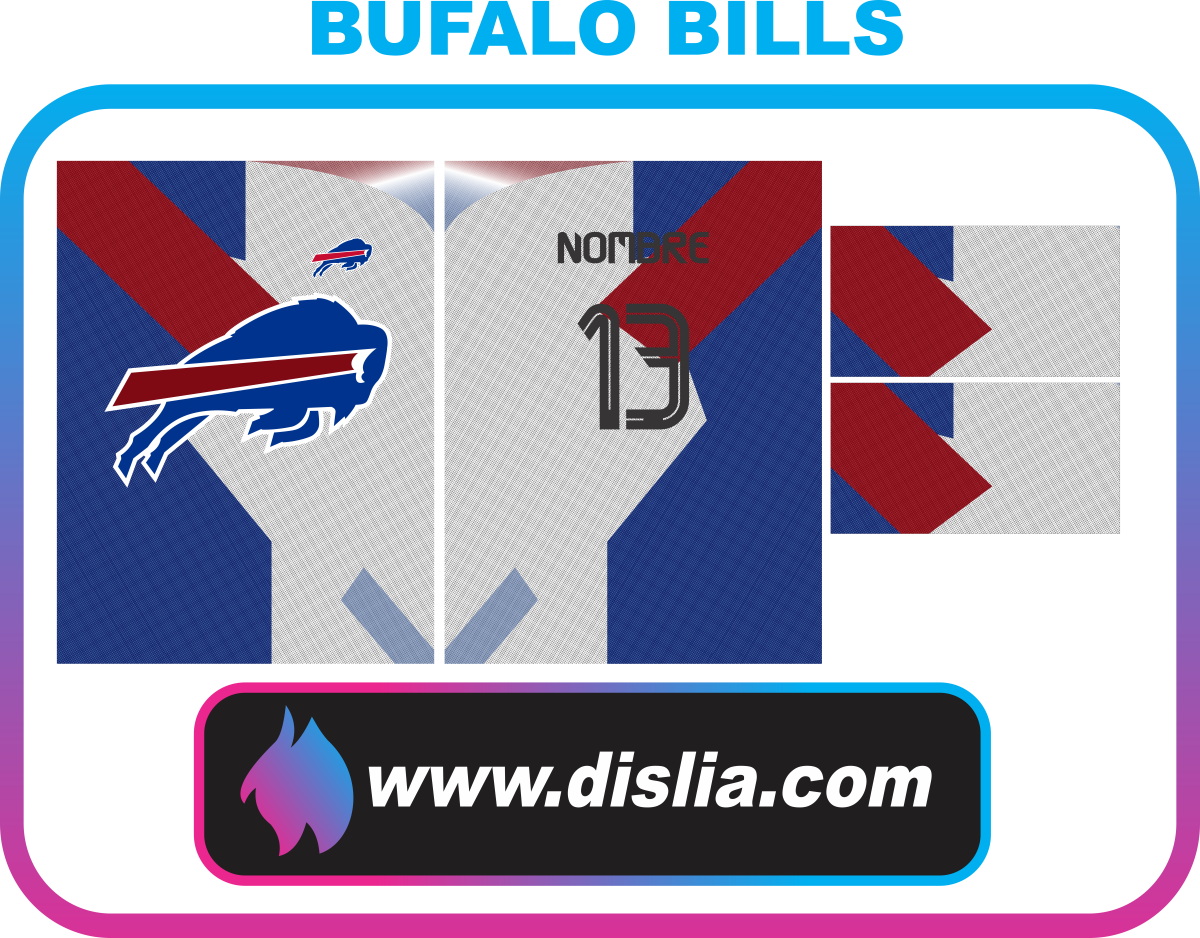 Diseño de fútbol para sublimar — BUFALOS  BILLS