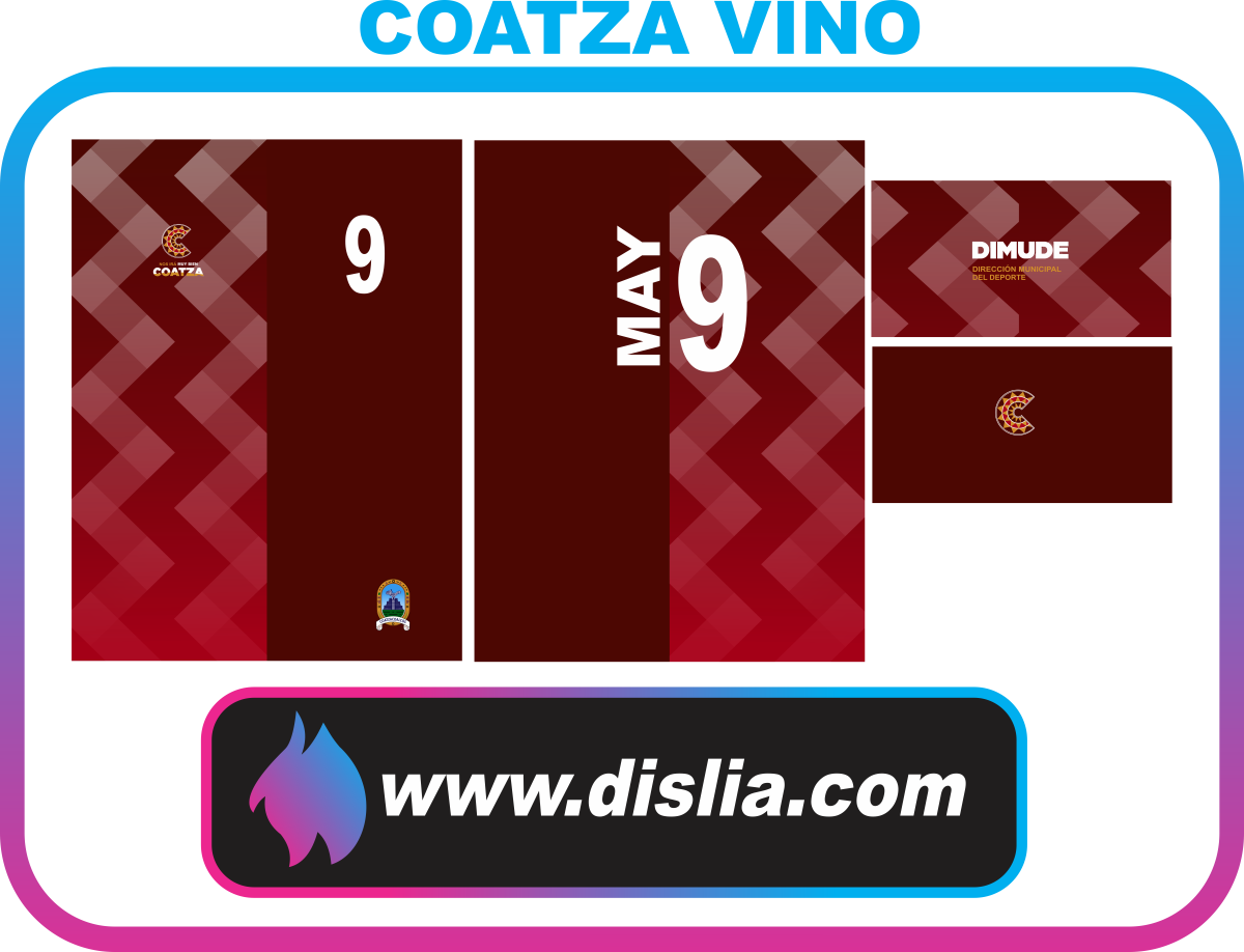 Diseño de otros deportes para sublimar — COATZA VINO