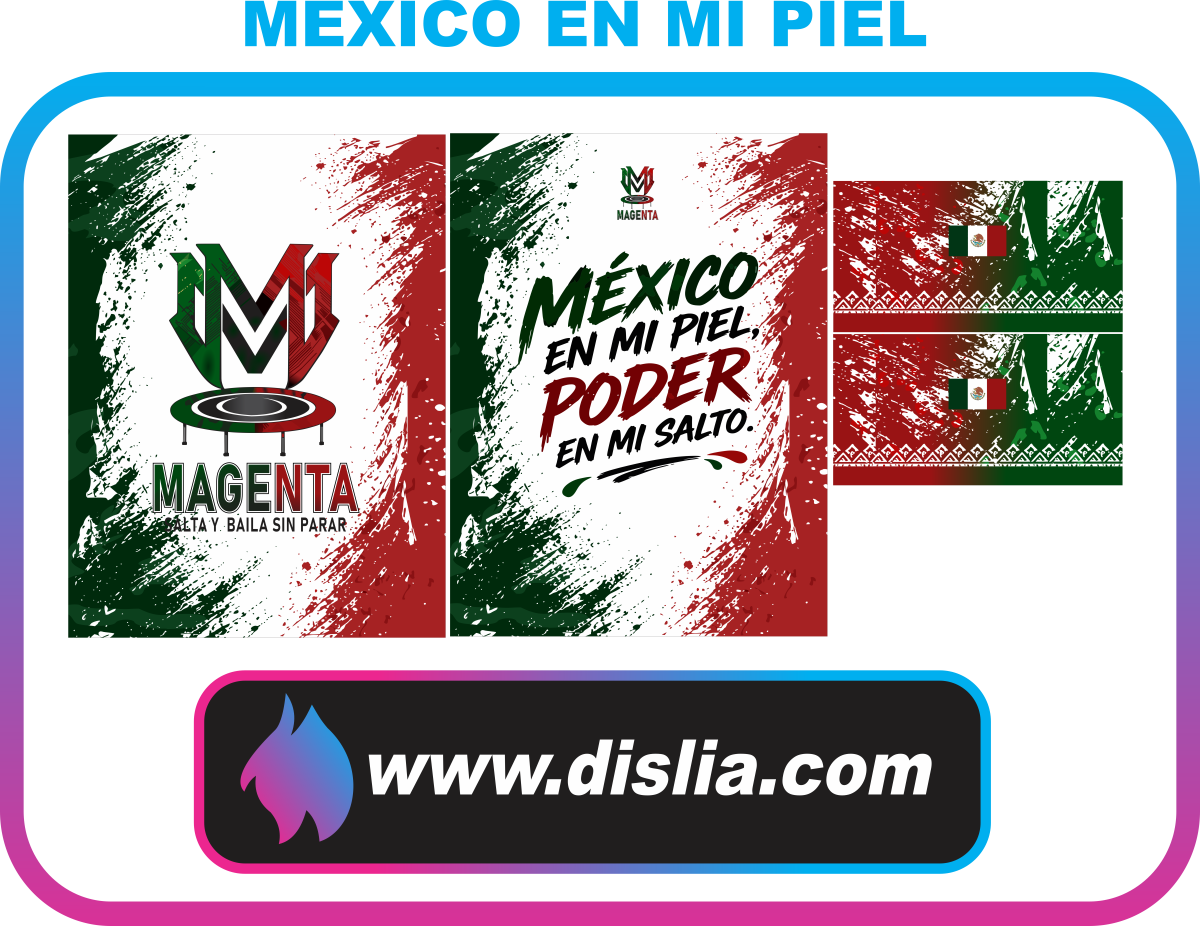 Diseño de otros deportes para sublimar — MEXICO EN MI PIEL