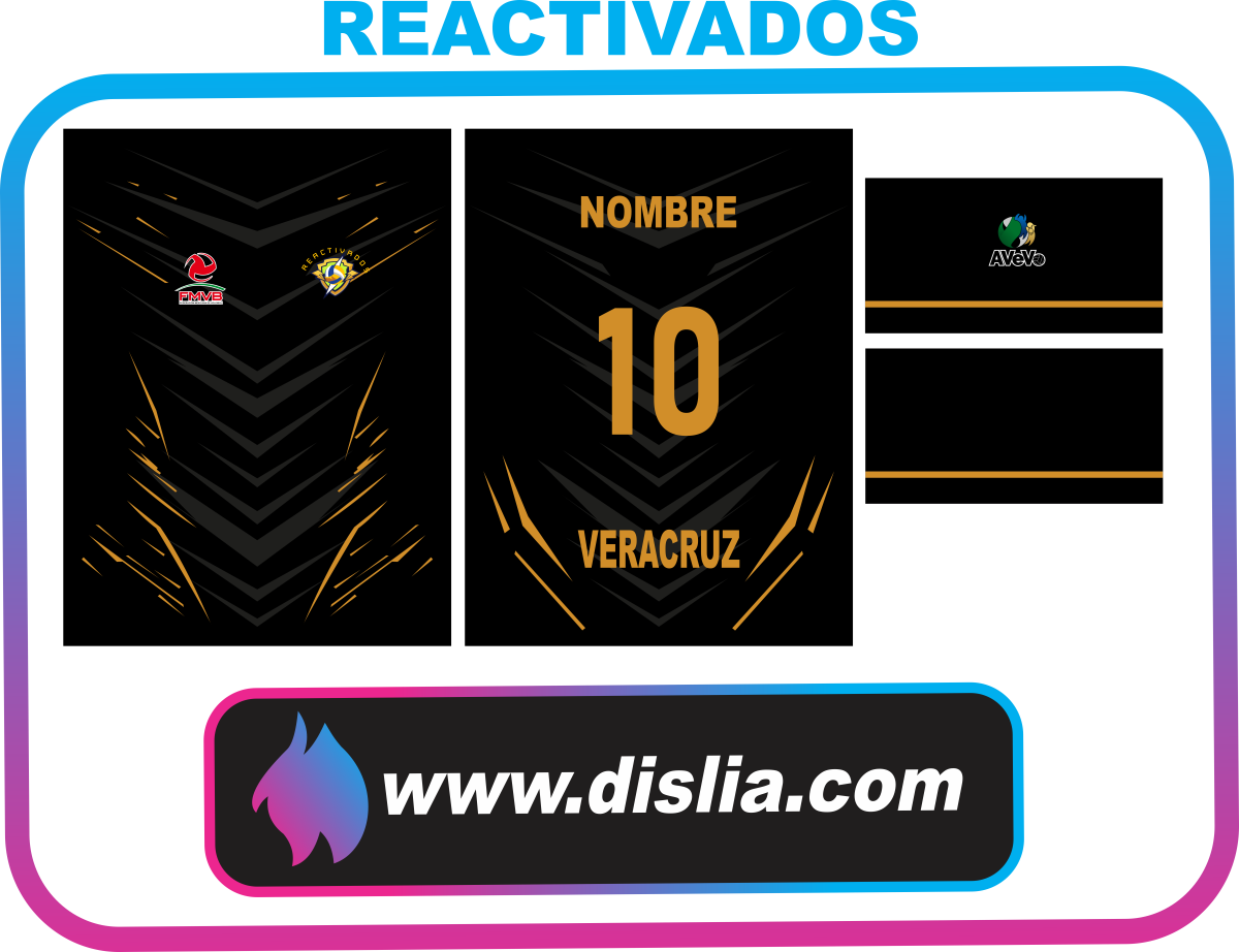 Diseño de voleibol para sublimar — REACTIVADOS