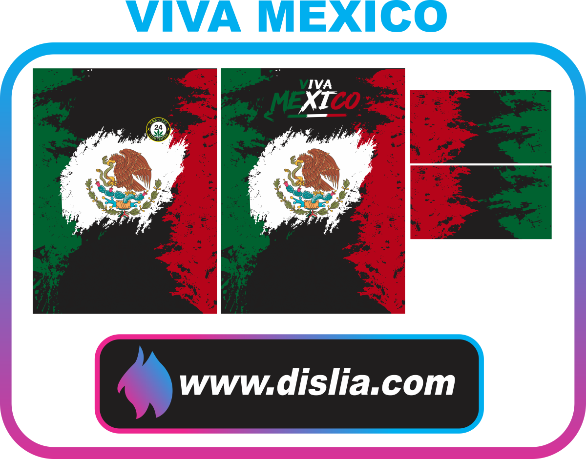 Diseño de otros deportes para sublimar — VIVA MEXICO