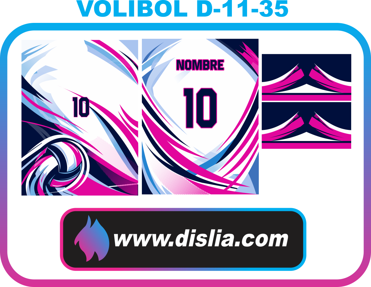 Diseño de voleibol para sublimar — VOLIBOL D-11-35